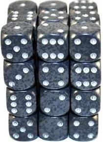 Dice Speckled 12mm D6 Hi-Tech (36) CHX25940