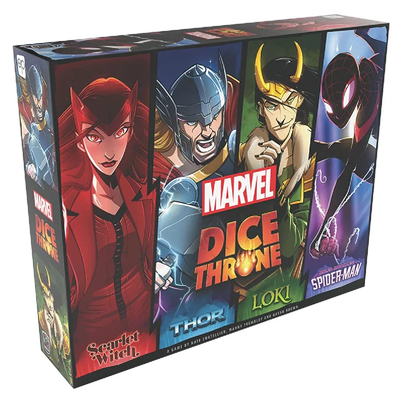 Dice Throne Marvel 4 Hero Box