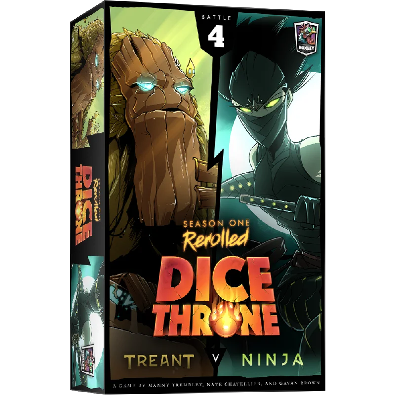 Dice Throne Season One Rerolled Treant v. Ninja