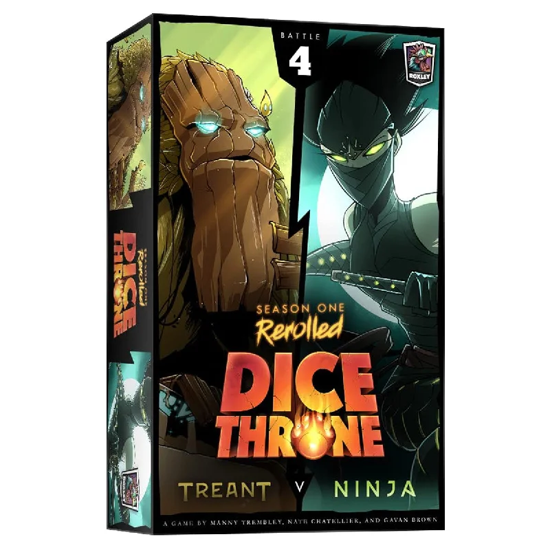 Dice Throne Season 1 Re Rolled - Box 4 Treant v Ninja