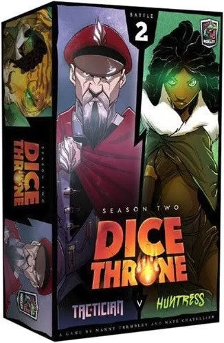 Dice Throne Season 2 Battle Box 2 Tactician vs Huntress