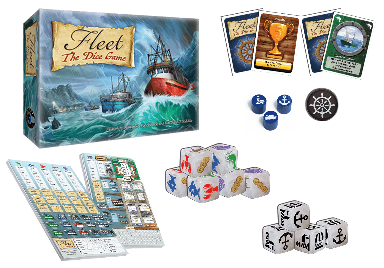 Fleet Dice Game + Expansion