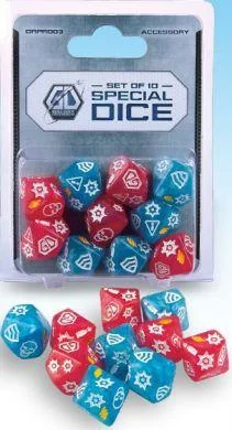 Galaxy Defenders: Set of 10 Dice