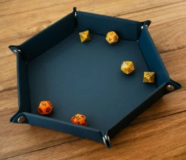 LPG Hex Dice Tray 8" Blue