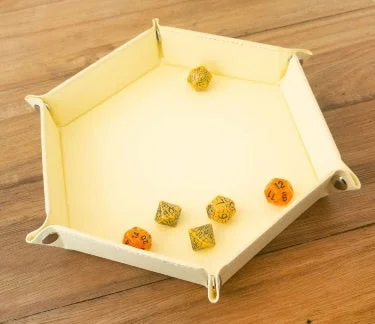 LPG Hex Dice Tray 8" Yellow