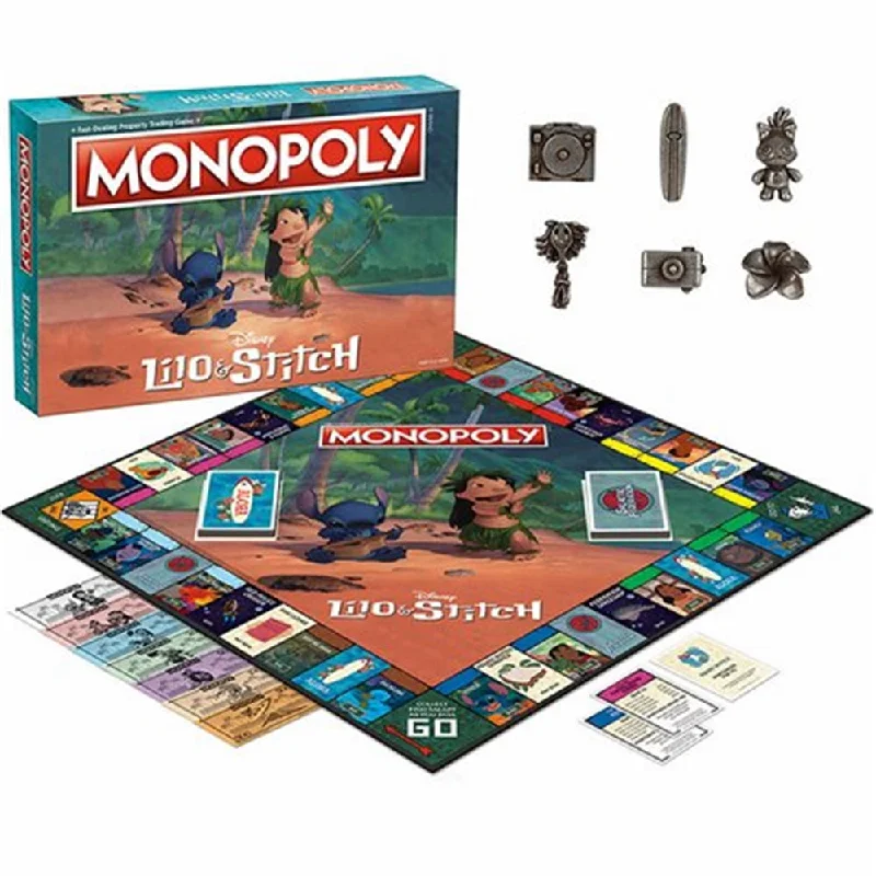 Monopoly Disney Lilo & Stitch Collectors Edition