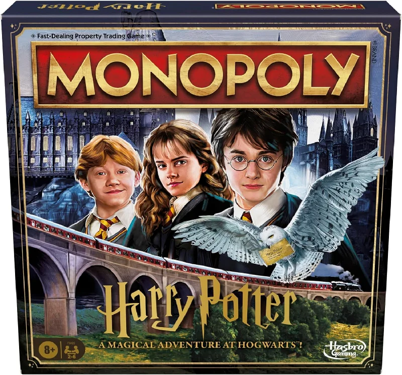 Monopoly: Harry Potter – A Magical Adventure at Hogwarts (Minor Damage)