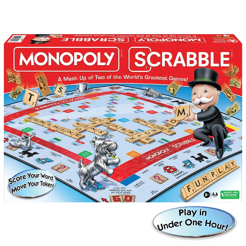 Monopoly - Scrabble Combo Game