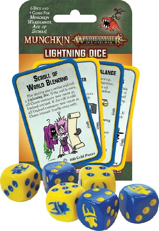 Munchkin Warhammer Age of Sigmar - Lightning Dice