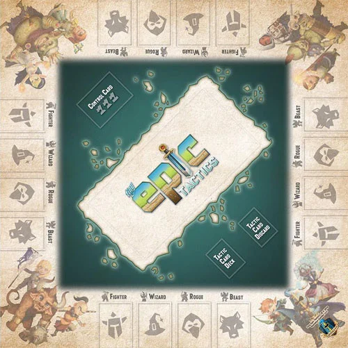 TINY EPIC TACTICS GAME MAT