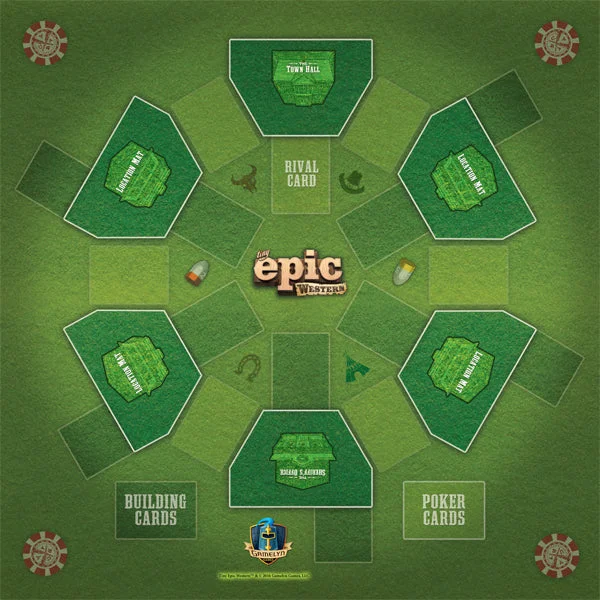 Tiny Epic Western: Game Mat (Pre-Order)