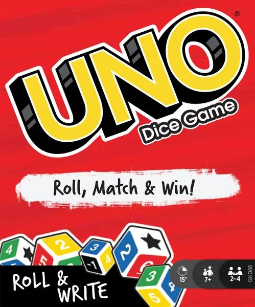 Uno: Roll & Write Dice Game