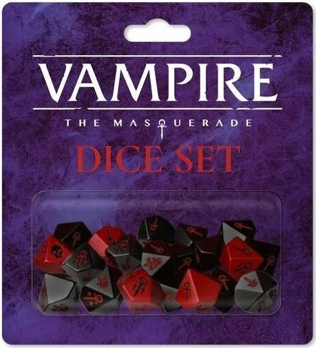 Vampire The Masquerade RPG 5th Edition Dice