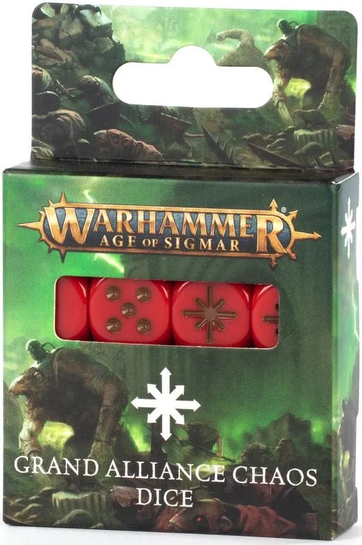 Warhammer Age Of Sigmar Grand Alliance Chaos Dice