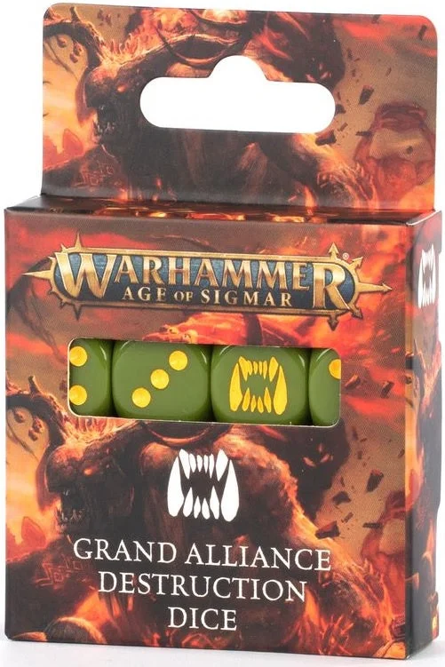 Warhammer Age Of Sigmar Grand Alliance Destruction Dice