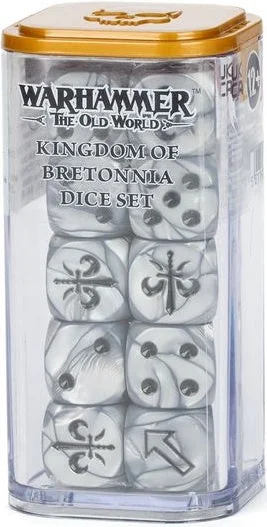 Warhammer The Old World Kingdom of Bretonnia Dice