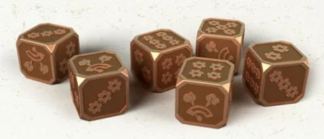 ZOMBICIDE UNDEAD OR ALIVE: METAL DICE