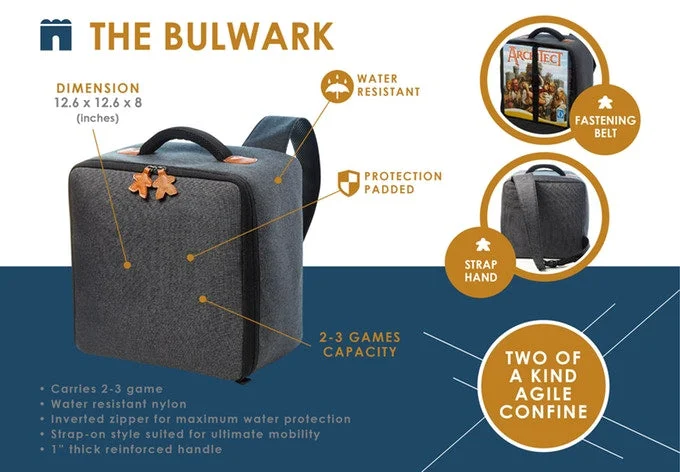 Board Game Truck - The Bulwark (Ash)