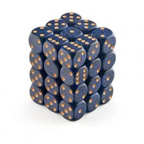 Chessex - 36D6 - Speckled - Cobalt