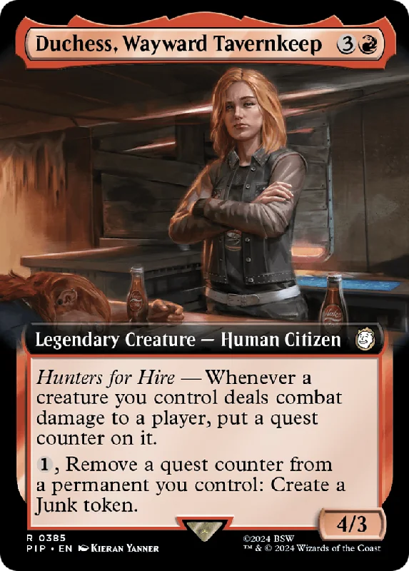 Duchess, Wayward Tavernkeep (Extended Art) [Fallout]