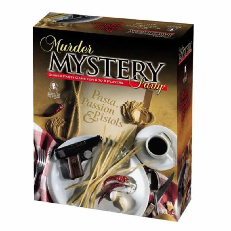 Murder Mystery Party: Pasta, Passion & Pistols