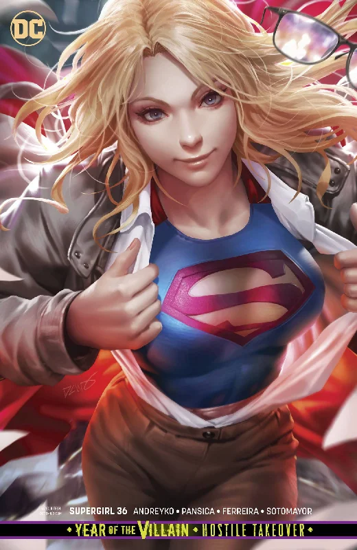 SUPERGIRL #36 B Derrick Chew CARD STOCK Variant YOTV GGA (11/13/2019) DC