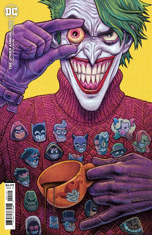 Joker 2021 Annual #1 (One Shot) B Dan Hipp Card Stock Variant (11/30/2021) Dc