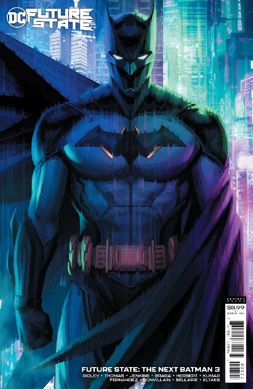 Future State The Next Batman #3 (Of 4) B Stanley Artgerm Lau Card Stock Variant (02/03/2021) Dc