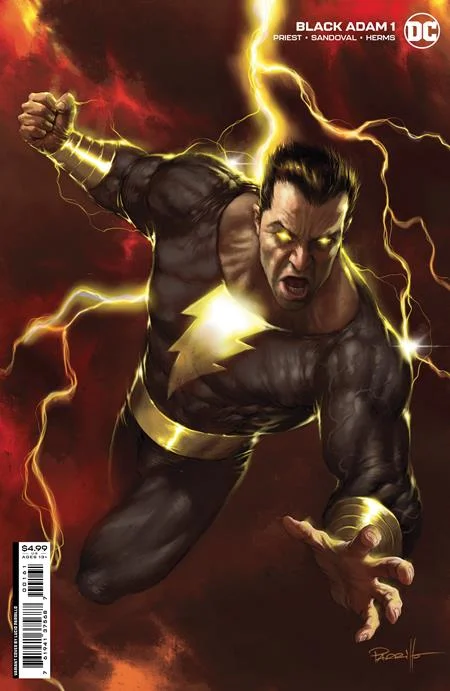 Black Adam #1 C Lucio Parrillo Card Stock Variant (06/21/2022) Dc