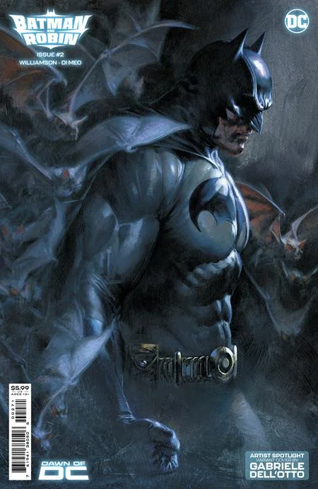 Batman And Robin #2 D Gabriele Dell'Otto Artist Spotlight Card Stock Variant (10/10/2023) Dc