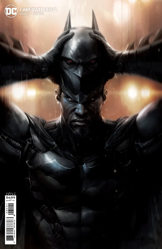 I AM BATMAN #2 CVR B FRANCESCO MATTINA CARD STOCK VAR (FEAR STATE)