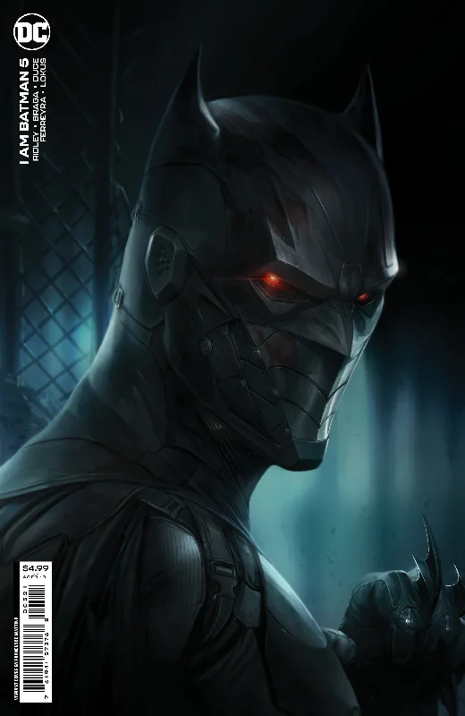 I AM BATMAN #5 CVR B FRANCESCO MATTINA CARD STOCK VAR