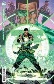 JOHN STEWART THE EMERALD KNIGHT #1 (ONE SHOT) CVR C INC 1:25 CAANAN WHITE CARD STOCK VAR