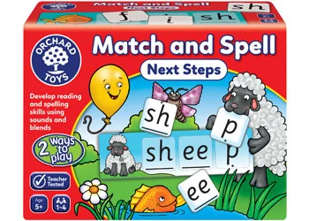 Orchard Game Match and Spell Next Steps 4yrs+